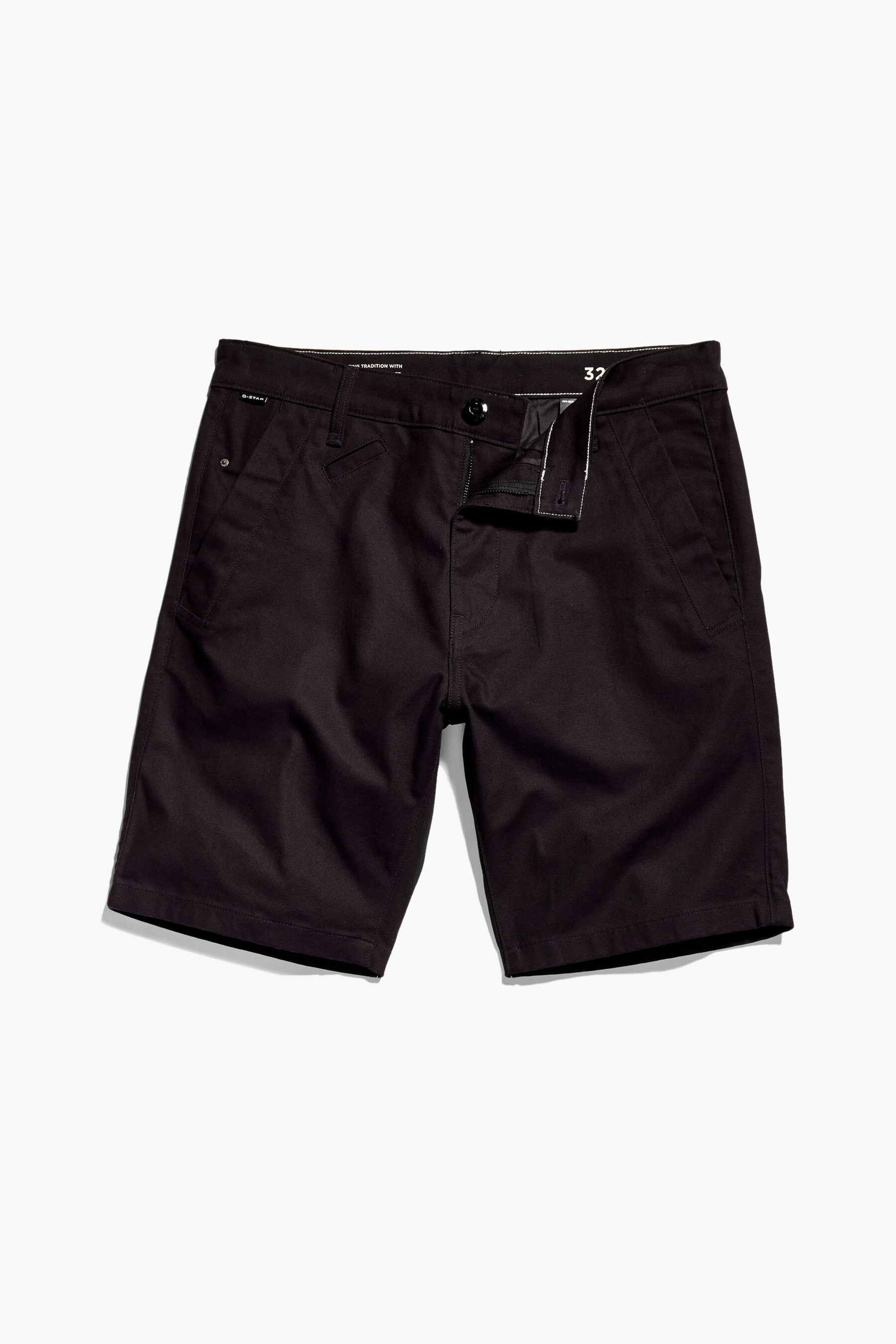 Short G Star RAW D21040D305 6484DK BLACK ZEB